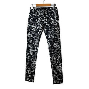 The Kooples  Skin Black and White Abstract Skull Print